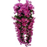Fleurs artificielles suspendues à 4 pétales, fleurs artificielles suspendues de glycine pour la décoration ... Fleurs artificielles suspendues à 4 pétales, fleurs artificielles suspendues de glycine pour la décoration ...