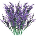 Fleurs de lavande artificielles, bouquet fleur artificielle decor, fausse plantes artificielles pour ...