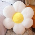 Fleur oreiller de sol coussin dcoration de chambre mignonne pour les filles oreiller en peluche confort ...