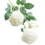 Fleur de simulation de mariage � la maison, fleur de pivoines artificielles pour la d�coration de f�te ...
