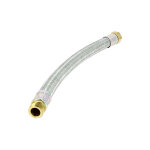Flexible chauffage inox dn26 mâle 1' femelle 1' - 500mm Flexible chauffage inox dn26 mâle 1' femelle 1' - 500mm