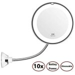 Flexible col de cygne 10x loupe led lumi�re miroir de maquillage, salle de bain