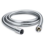 Flexible de douche 150 cm avec protection anti - torsion, tuyau de, et r�sistant � la torsion, test� ...