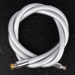 Flexible de douche universel (g1 / 2 pouces, 1. 75m), tuyau de douche en silicone ultra - doux, tuyau ...