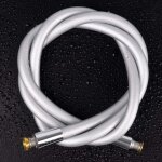 Flexible de douche universel (g1 / 2 pouces, 1. 75m), tuyau de douche en silicone ultra - doux, tuyau ...