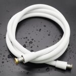 Flexible de douche universel (g1 / 2 pouces, 2m), tuyau de douche en silicone ultra - doux, tuyau douche ...