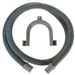 Flexible d'évacuation pour machine a laver - rousseau - 2. 50 m - embouts Ø19 mm et Ø22 mm Flexible d'évacuation pour machine a laver - rousseau - 2. 50 m - embouts Ø19 mm et Ø22 mm