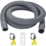 Flexible d'évacuation universel, 3m tuyau de vidange pour machine à laver, tuyau de vidange lave vaisselle ... Flexible d'évacuation universel, 3m tuyau de vidange pour machine à laver, tuyau de vidange lave vaisselle ...