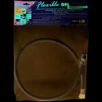 Flexible gaz caoutchouc butane / propane à embouts mécaniques - longueur : 1 m Flexible gaz caoutchouc butane / propane à embouts mécaniques - longueur : 1 m