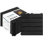 Floordirekt - dalles de terrasse lot de 11 pices, claire anthracite 30 x 30 cm - 1 m