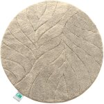 Tapis de bain maris tapis de bain rond ivory 120 cm de diamtre