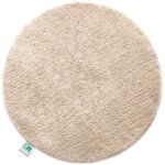 Tapis de bain sky rond, beige 120 cm de diamètre Tapis de bain sky rond, beige 120 cm de diamètre