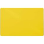 Tapis de protection de sol jaune 90x120 cm