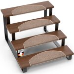 Floordirekt - tapis de sol london pro demi - ronde beige set de 15