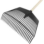 Flora - râteau et pelle combinés pour feuilles mortes, en Flora - râteau et pelle combinés pour feuilles mortes, en