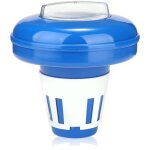 Flotteur doseur pour la piscine - distributeur de produits chimiques pour pastilles de chlore ou de brome ...