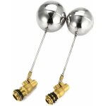 [jamais utilis�] flotteur valve en laiton valve en acier inoxydable eau auge automatique bovins bol r�servoir ...