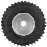 Focket roue 16x8 - 7 atv, jante 3 trous, distance entre les boulons 78mm, couche anti - crevaison 6pr, ...