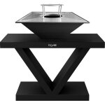 Fogaris barbecue terral ? modle triangulaire + plancha
