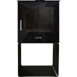 Fogaris pole  bois silara ? modle leero / bcher (noir et blanc) 15, 2kw