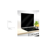 Crdence de cuisine 'noir' wenko fond de hotte, protge les murs des claboussures de cuisson, rsistant ...