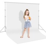 Fond noir, 2x3m toile de fond en polyester pliable fond photo studio professionnel fond photo noir mat ...