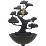 Fonderia bongiovanni - fontaine murale azalea de couleur fonte avec robinet en laiton poli home garden ...