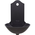 Fonderia bongiovanni - fontaine murale malaga en fonte grise couleur pour jardin domestique sans robinet ...