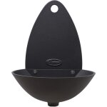 Fonderia bongiovanni - fontaine murale palma en fonte grise pour jardin potager sans robinet