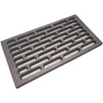 Fonderia bongiovanni - grille de pole  cendres pr - chemine en fonte 3016x1 cm mod. m