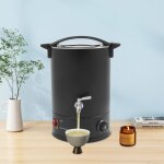 Fondeur de cire professionnel, lectrique chauffe cires 12 l pour la fabrication de bougies, fondeur ...