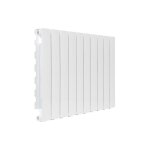 Fondital - radiateur aluminium blitz super b4, 350 / 100 - 8 elements blanc, ral 9010