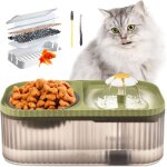 Fontaine automatique ultra silencieuse pour chat, distributeur d'eau pour animaux de compagnie, pompe ...