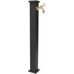 Fonderia bongiovanni - fontaine colonne olimpia en acier et fonte robinet de jardin ext�rieur en laiton ...