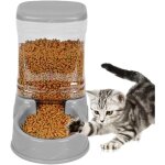 Fontaine � eau et distributeur de croquettes automatique pour animaux alimentation et boisson sans branchement ...