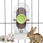 Fontaine � eau suspendue pour animaux de compagnie, bol d'eau pour cages � lapins et cochons d'inde, ...