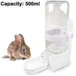 Fontaine  eau suspendue pour lapin, distributeur automatique d'eau sans fuite