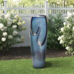 Fontaine de jardin 29x34, 5x98 cm, grand pot, fontaine int�rieure / ext�rieure et cascade pour jardins ...