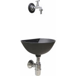 Fontaine murale en fonte 600 couleurs avec robinet 195c avec siphon pour jardin Fontaine murale en fonte 600 couleurs avec robinet 195c avec siphon pour jardin