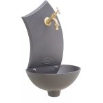 Fonderia bongiovanni - fontaine murale modèle pinta pour jardin potager avec or sans robinet au choix ... Fonderia bongiovanni - fontaine murale modèle pinta pour jardin potager avec or sans robinet au choix ...