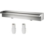 Fontaine de piscine dcorative en acier inoxydable mophorn 23, 6 x4, 5 x3, 1 , bassin de jardin, utilisation ...