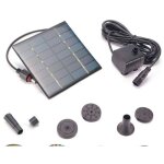 Fontaine solaire, pompe à eau solaire aucun plantes batterie ou electricité pour bassin / piscine / décoration ... Fontaine solaire, pompe à eau solaire aucun plantes batterie ou electricité pour bassin / piscine / décoration ...