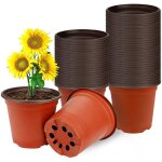 100 pièces pot de fleur plantes en plastique pots de semis avec trous de drainage pour jardins pépinières ... 100 pièces pot de fleur plantes en plastique pots de semis avec trous de drainage pour jardins pépinières ...