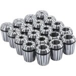 Forehill - lot de 19 pinces  ressort de prcision er32, 2 mm - 20 mm, mandrin de serrage er32 pour outil ...