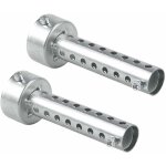 Forehill - 2 pi�ces insert chicane db killer universel �chappement silencieux moto 48mm