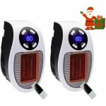 Forehill - 2pièces 500 watts chauffage soufflant ceramique mini chauffage soufflant chauffage dappoint ... Forehill - 2pièces 500 watts chauffage soufflant ceramique mini chauffage soufflant chauffage dappoint ...