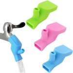 Forehill - 3 pcs extension robinet enfant, silicone de qualit alimentaire pour enfants prolongateur ...