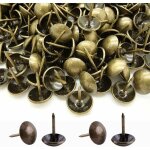 Forehill - 500 pices clous de tapissier, robuste 17x11 mm bronze clous tapissier dcoratifs clou rtro ...
