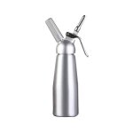 Chantilly professionnel 500ml  chantilly siphons de cuisine avec 3 douilles en acier inoxydable en aluminium ...