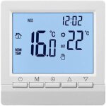 Forehill - thermostat intelligent mural pour chaudire  eau, chauffage au sol, affichage numrique, ...
